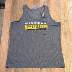 Michigan Wolverines Women's Tank Top - Gray